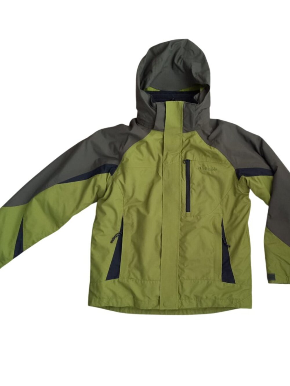 Columbia Interchange 3 in 1 Green Jacket Youth L 14